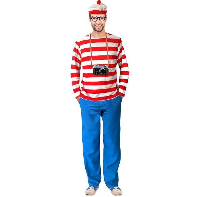 Where's Walter? - Male Adult Costume