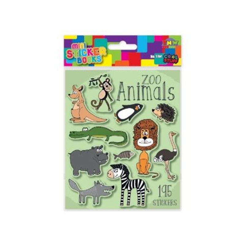 Zoo Animals Mini Sticker Book