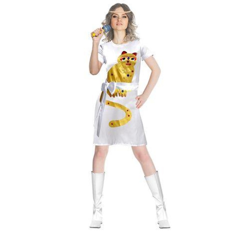 ABBA DANCING QUEEN CAT  - Female Adult Costume
