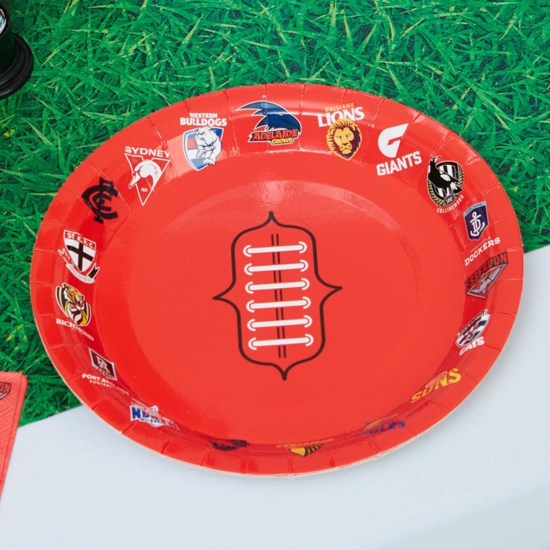 AFL All Teams Footy Plates - 25