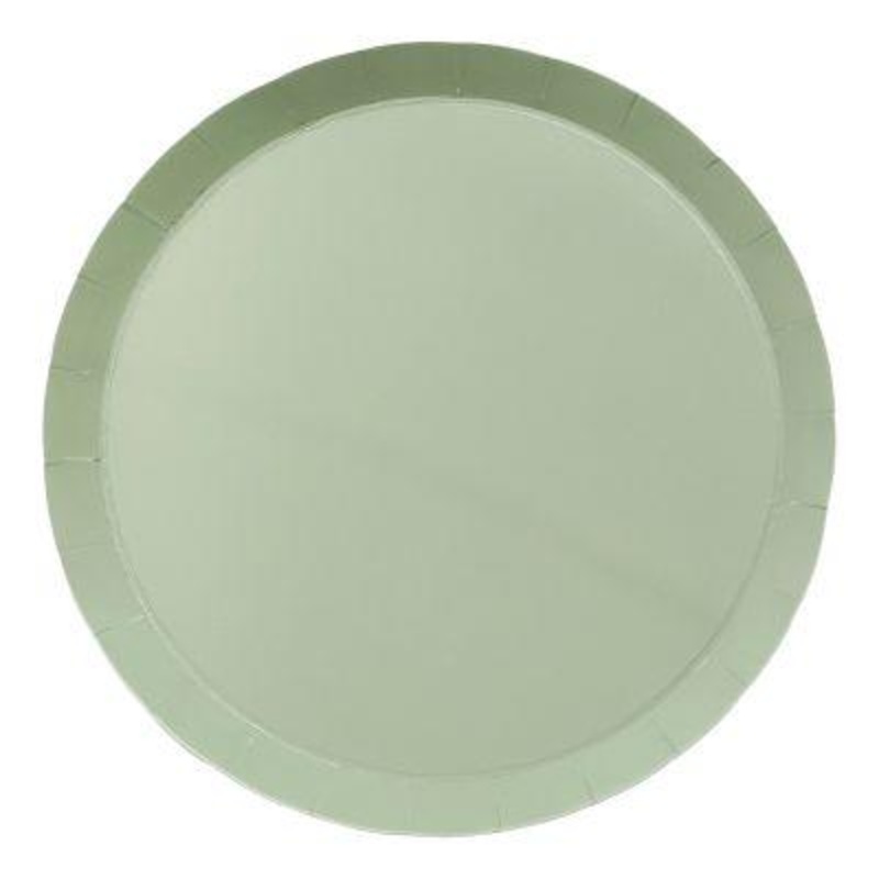 Eucalyptus Paper Dinner Plates - 10