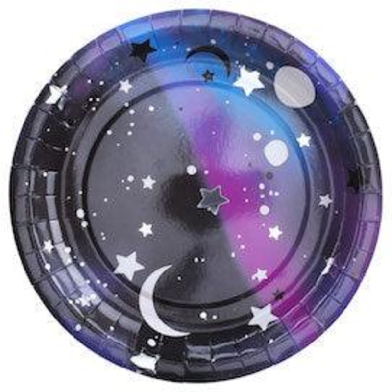 Galaxy Paper Plates