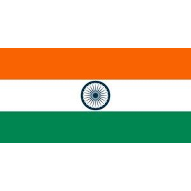 Indian Flag Cloth Hand Waver