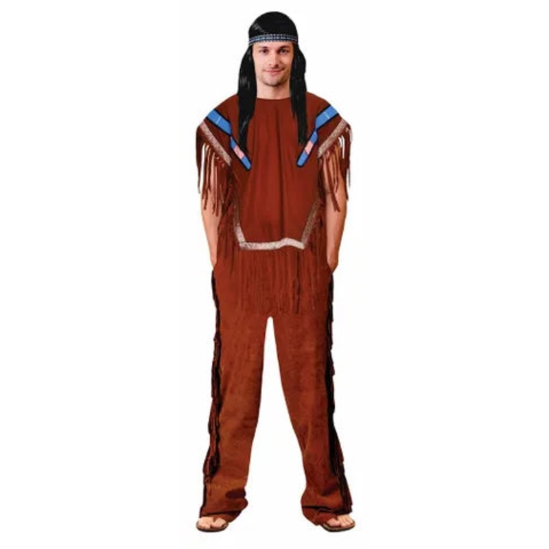 NATIVE AMERICAN - Male Adult Costume