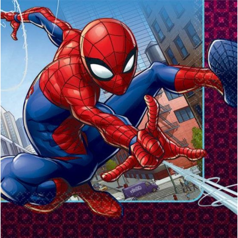 Spider-Man Webbed Wonder Lunch Napkins