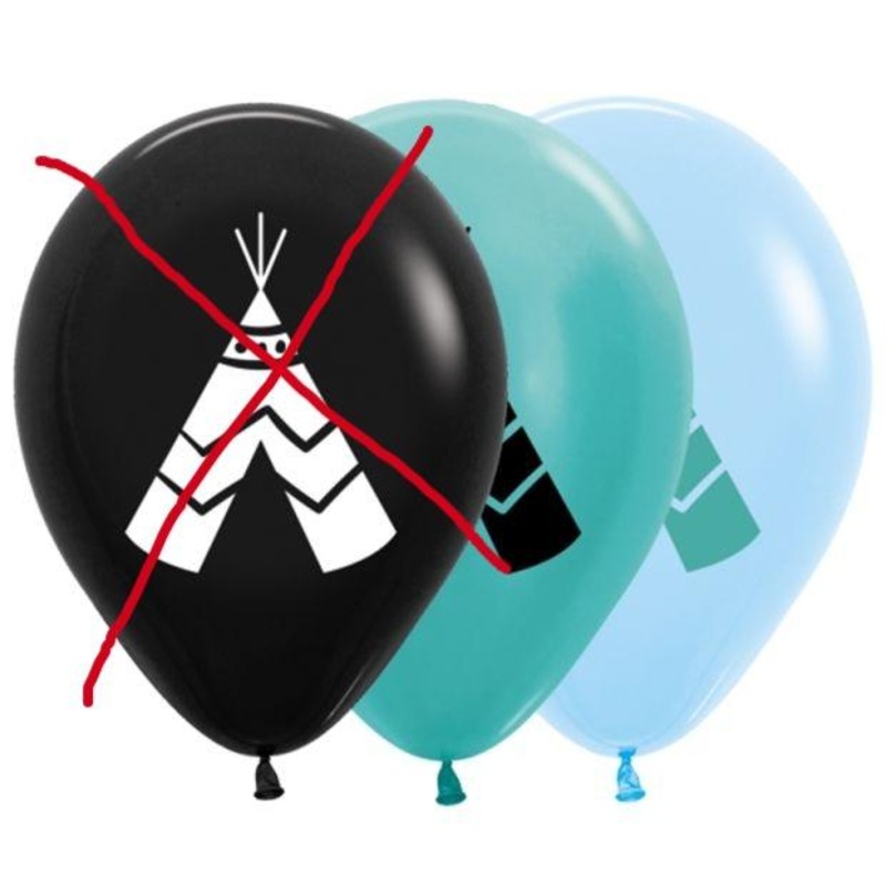 Teepee Latex Balloon