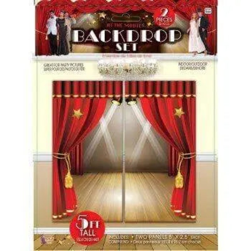 At The Movies Backdrop Set