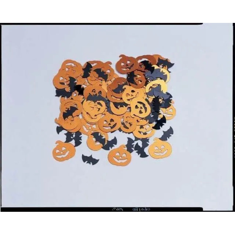 Bats & Pumpkins Confetti (1ct)