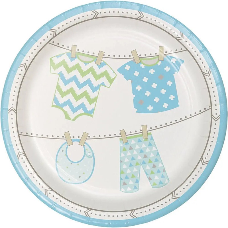 Bundle of Joy - 7" Boy Plates (8ct)