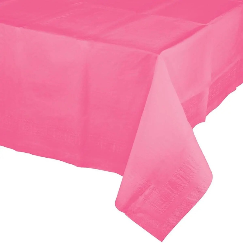 Candy Pink Tis-Ply Tablecover 54*108