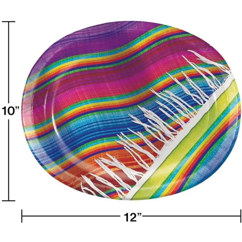 Serape Oval Platters