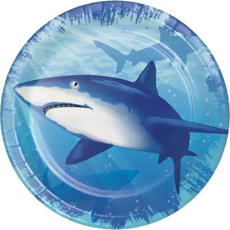 Shark Splash - 7" Lunch Plates (8ct)