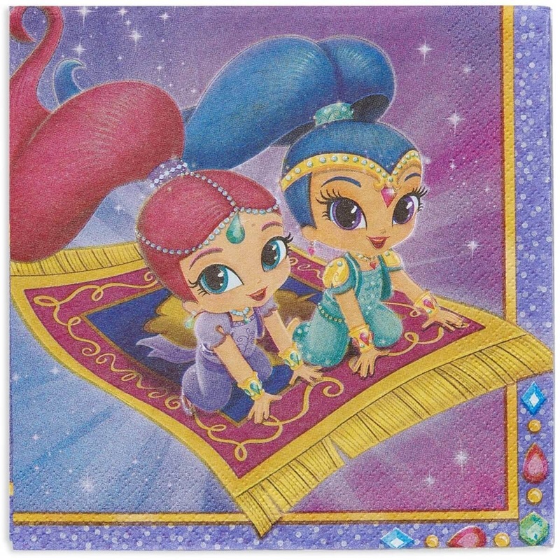 Shimmer and Shine - Lunch Napkins (16ct)