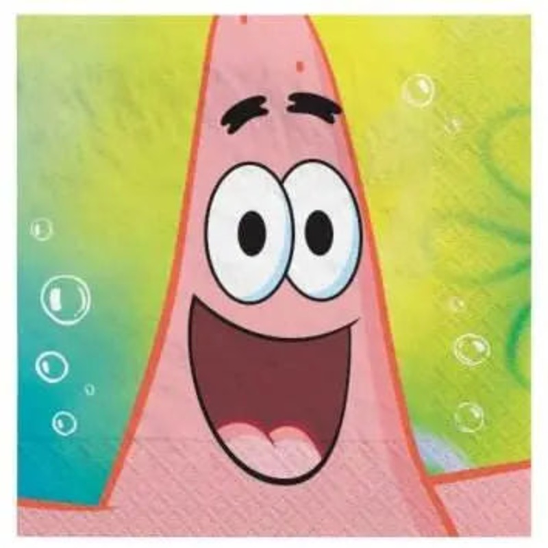 SpongeBob - Lunch Napkins (16ct)