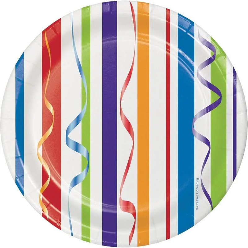 Value Feliz Cumpleanos 7" Plate