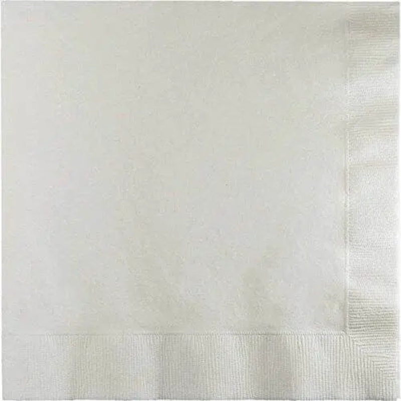 White Lunch Napkins (16ct)
