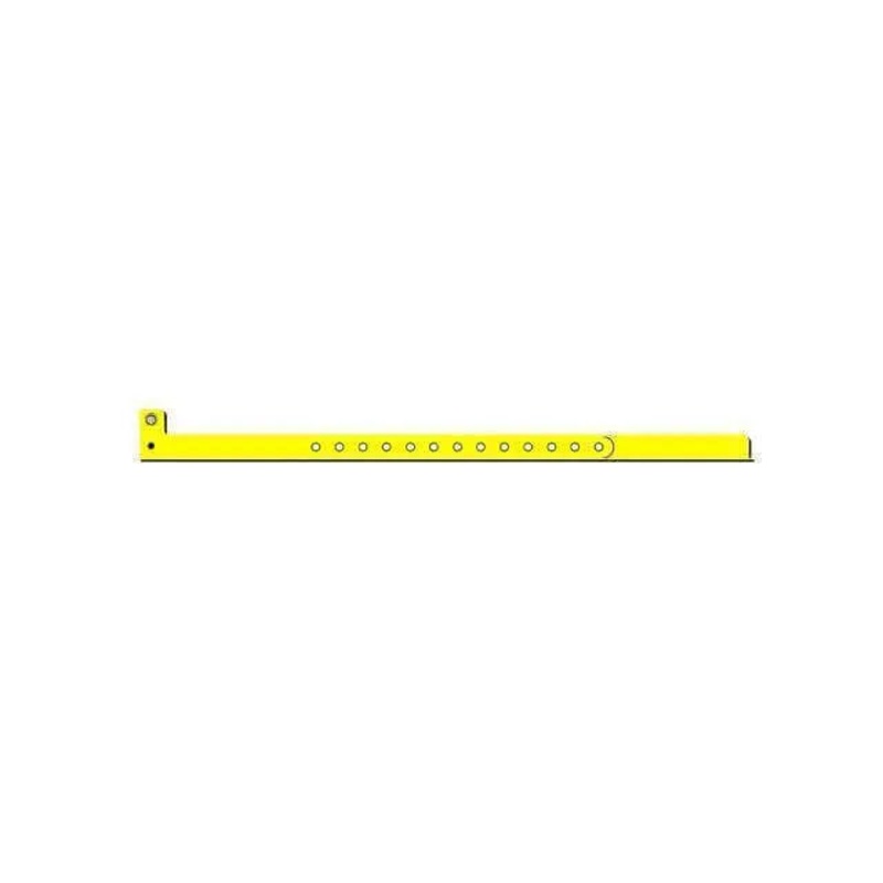 1/2" Plastic Wristbands - Yellow (100ct)