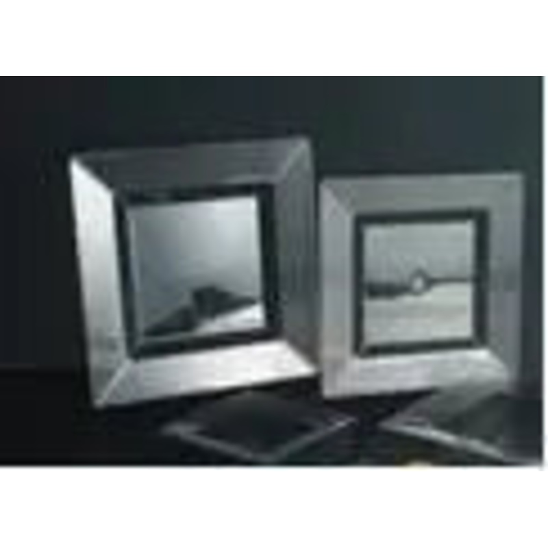 9.5" Crystal Clear Square Plate