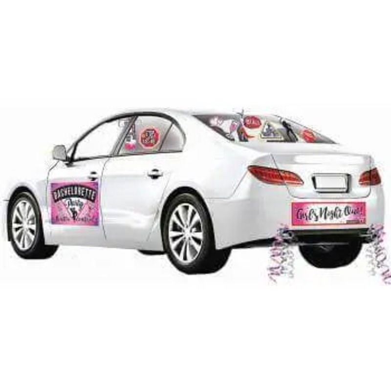 Bachelorette Car Decorating Kit