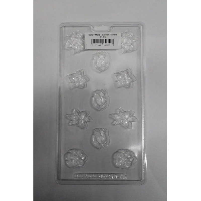 Candy Mold - Garden Flowers