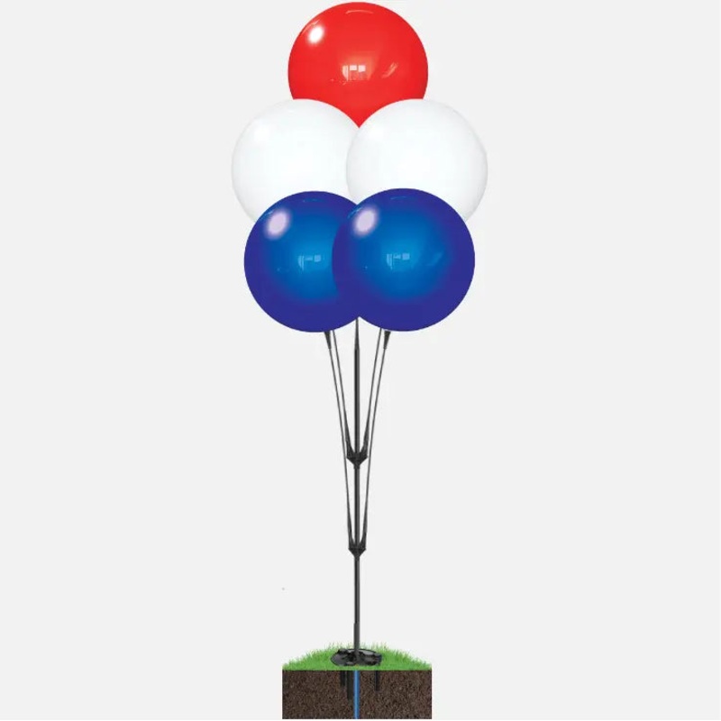 DuraBalloon Cluster - 18" Plastic Balloons (FOR RENTAL ONLY)