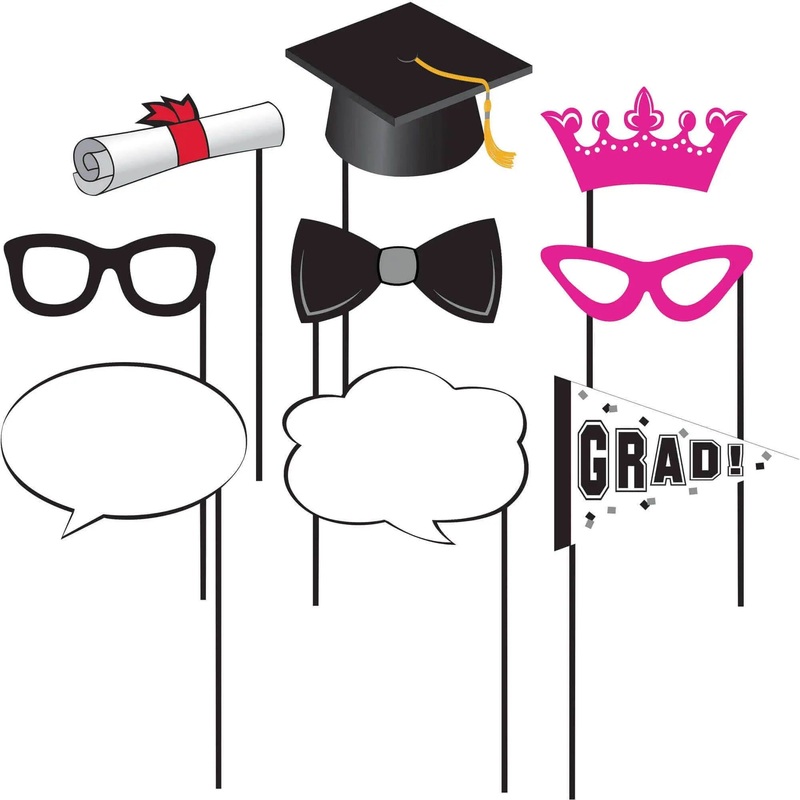 Graduation Photobooth Props