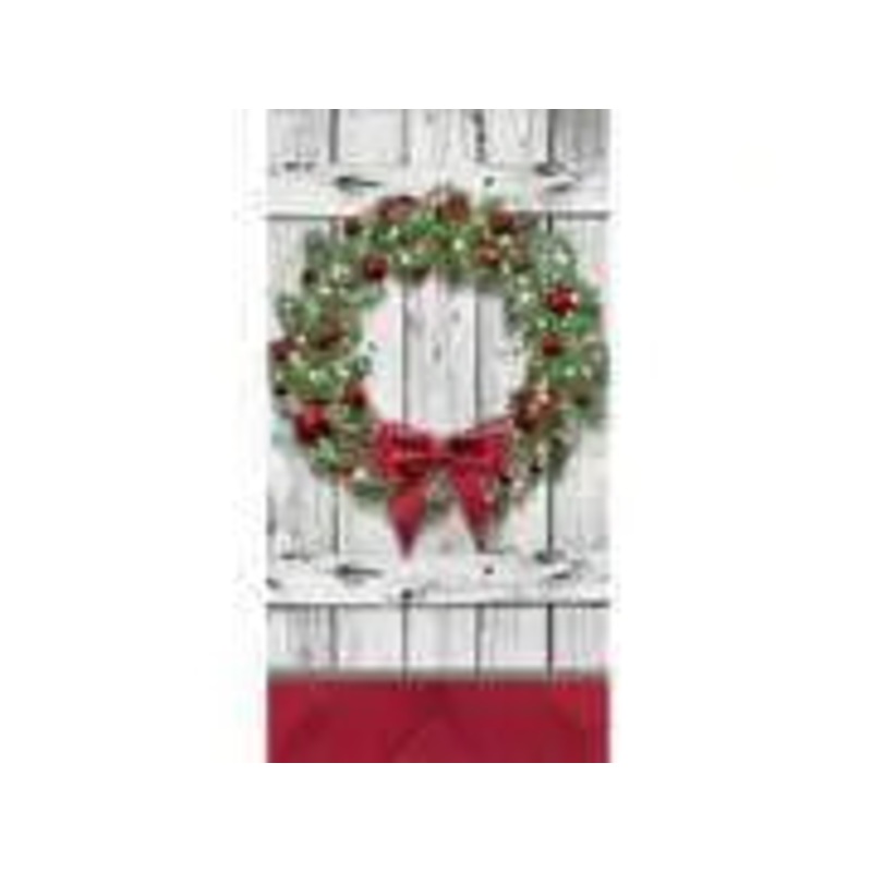 Rustic Wreath Guest Napkins