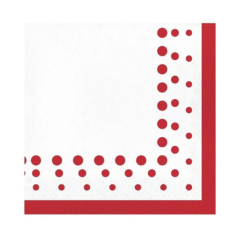 Sparkle & Shine Ruby Lunch Napkins