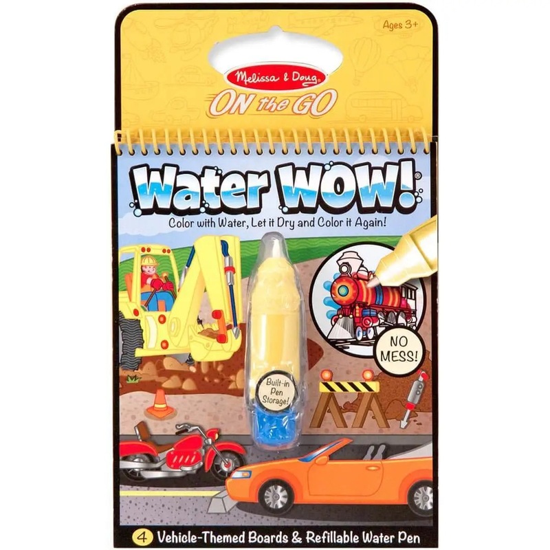 Water Wow! Vehicles - on the Go Travel Activity