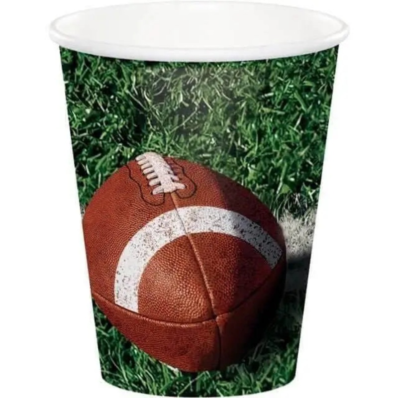 9oz Tailgate Rush Paper Cups (8ct)
