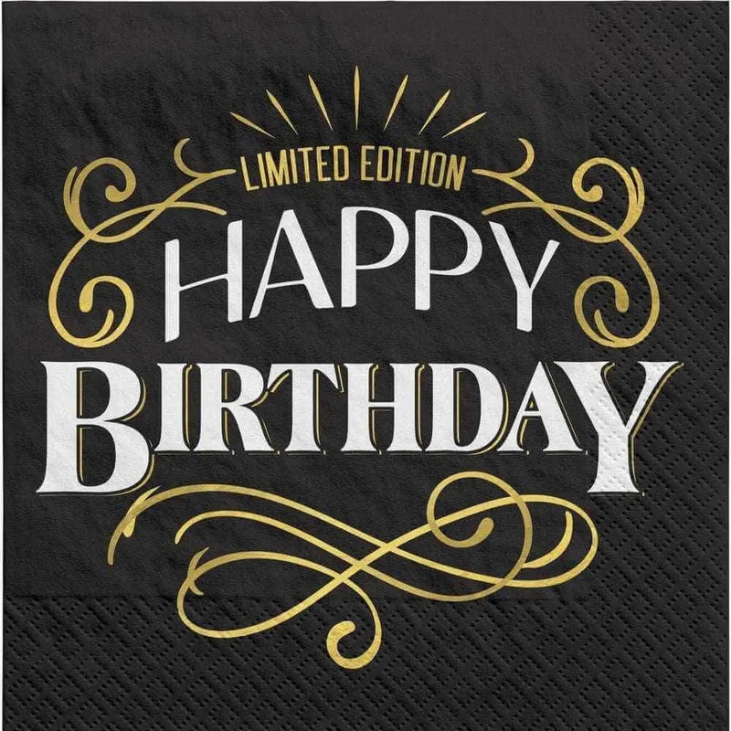 Better with Age Birthday Napkins (16ct)