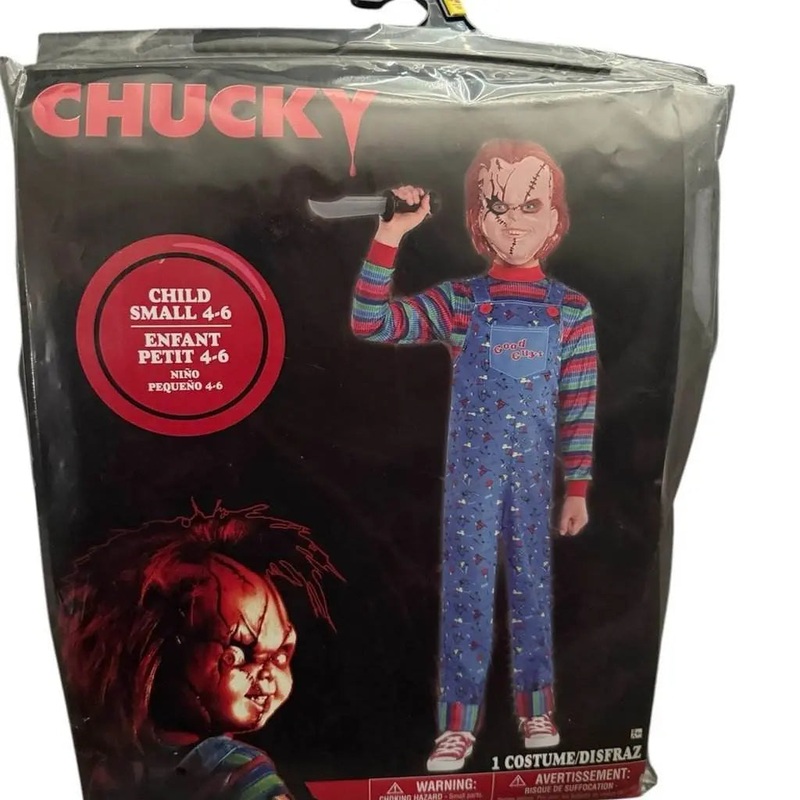 Child's Play Chucky Costume, Small 4-6 (1ct)