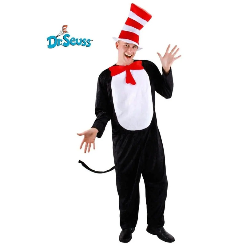Dr. Seuss Cat In The Hat Adult Costume (Large/X-large)