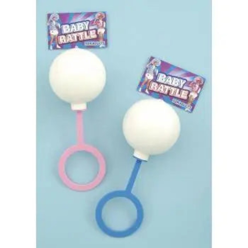 Jumbo Baby Rattle - Pink