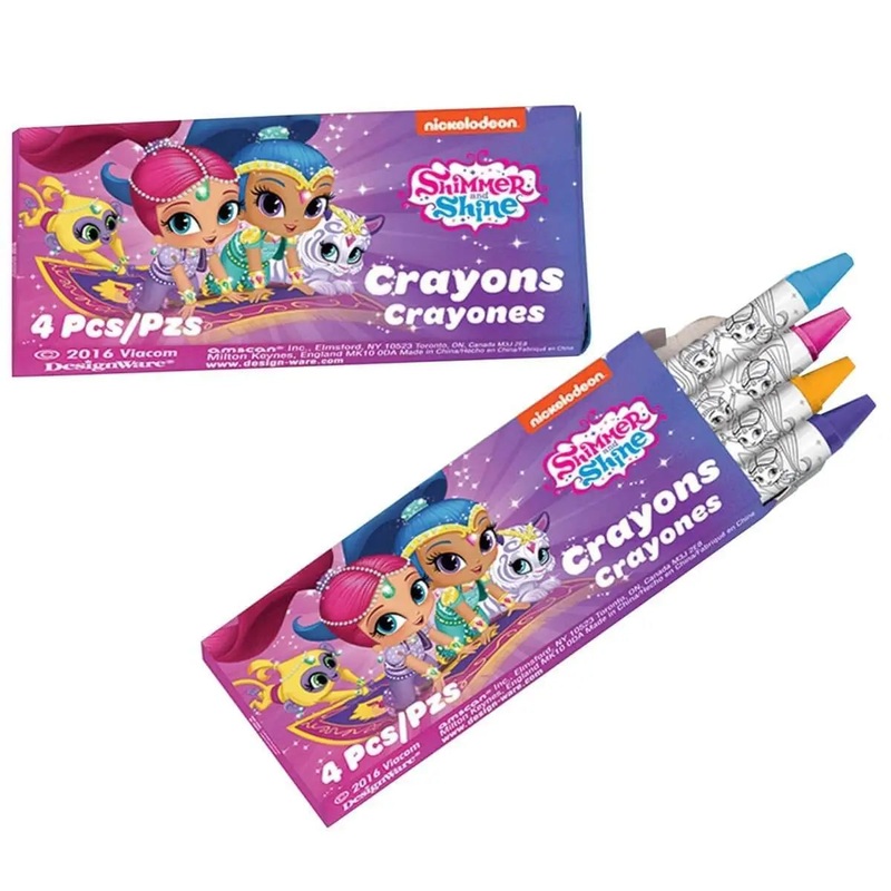 Shimmer and Shine Crayon Boxes
