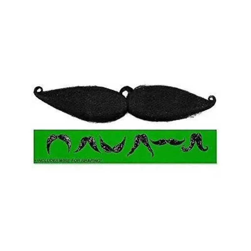 Six Way Moustache - Black