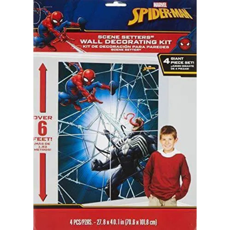 Spiderman - Wall Decoration Kit