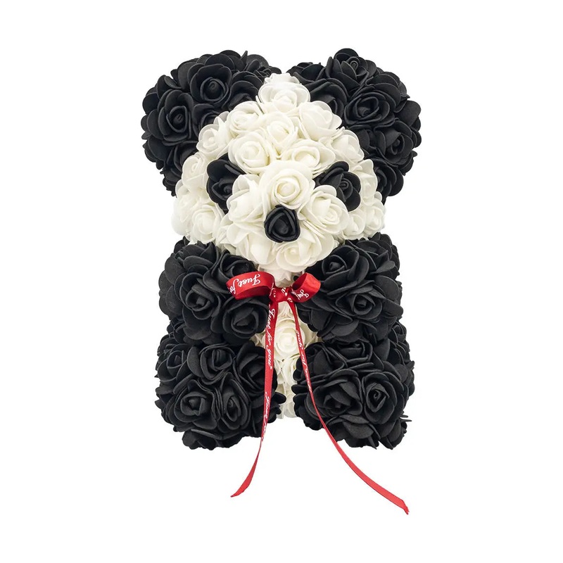 Always And Forever Flower Panda Bear