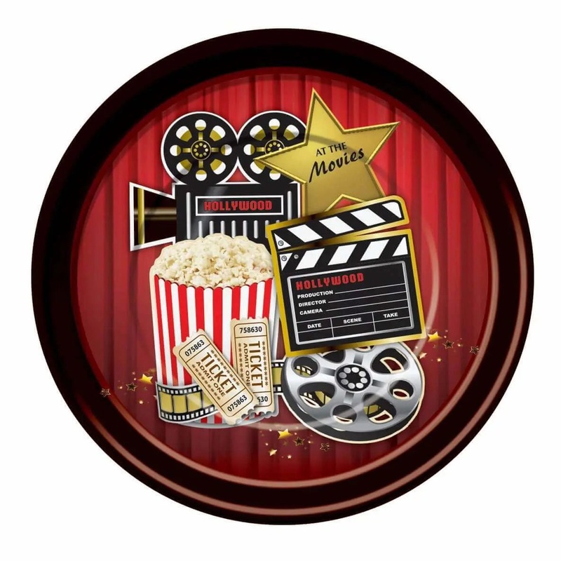At The Movies - 9" Dinner Plates (8ct)