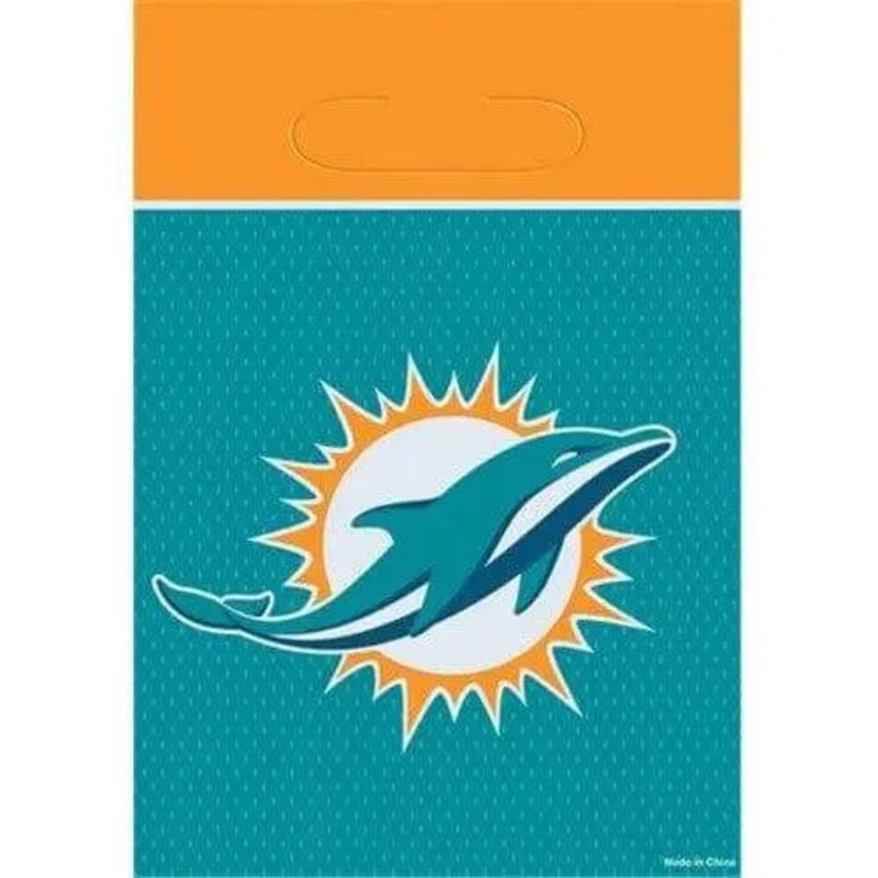 Miami Dolphins - Loot Bags (8ct)