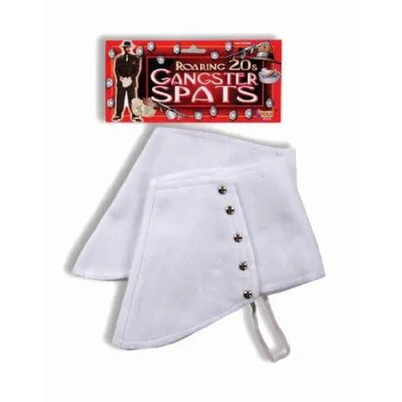Spats - White (1 Pair)