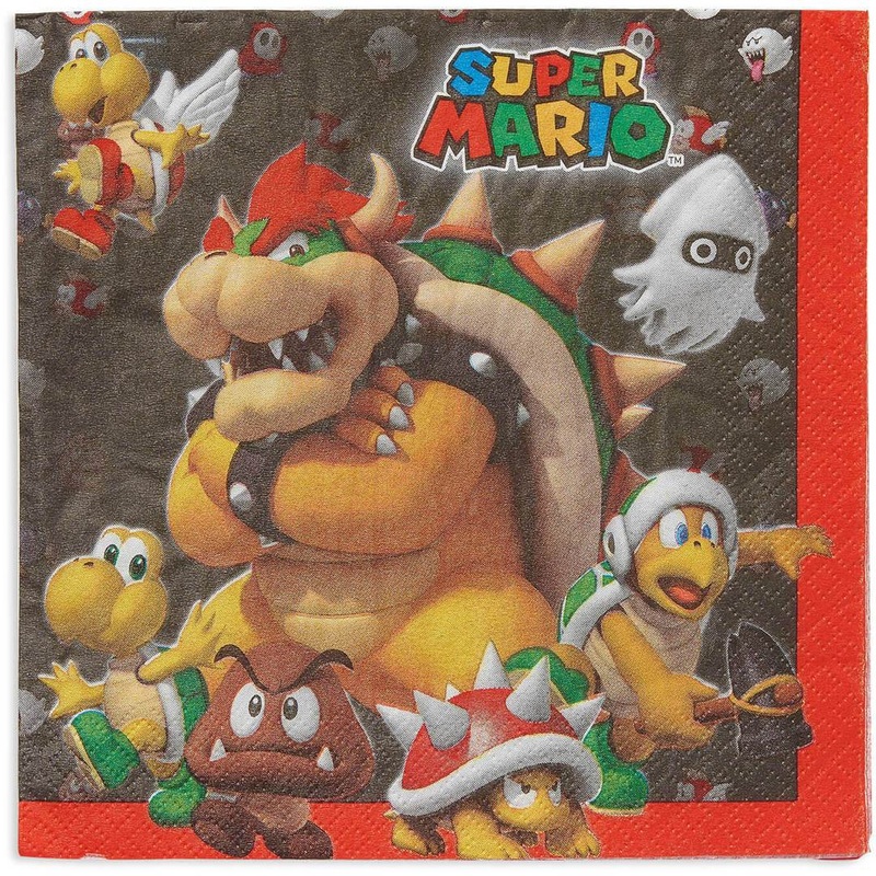 Super Mario - Lunch Napkins (16ct)