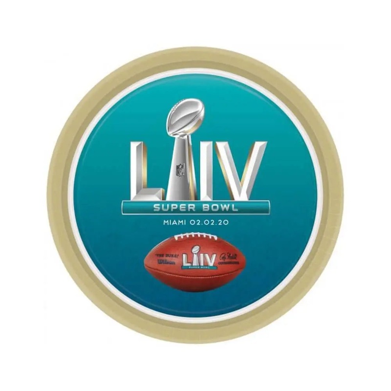 Superbowl 54 - 9" Dinner Plates (8ct)