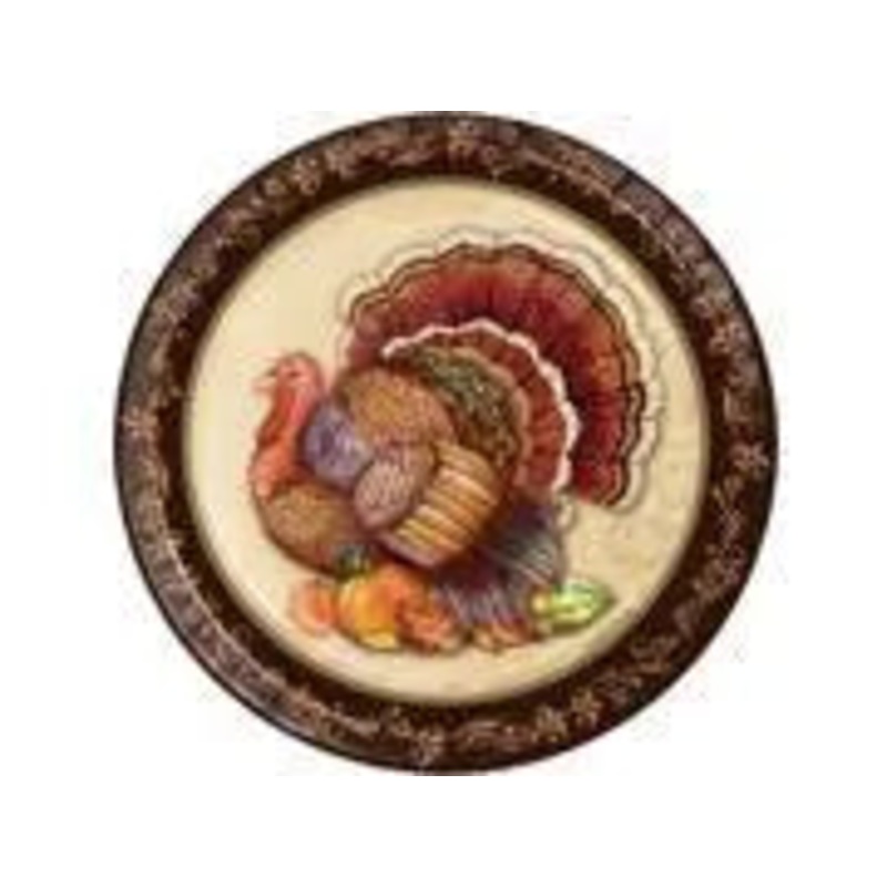 Thanksgiving Splendor - 7" Lunch Plates (8ct)