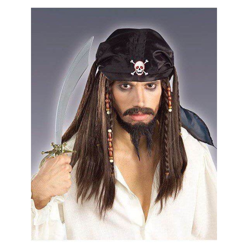 Wig Caribbean Pirate