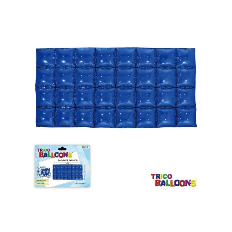 Backdrop Foil Balloons 44" X 22" - Royal Blue (1ct)