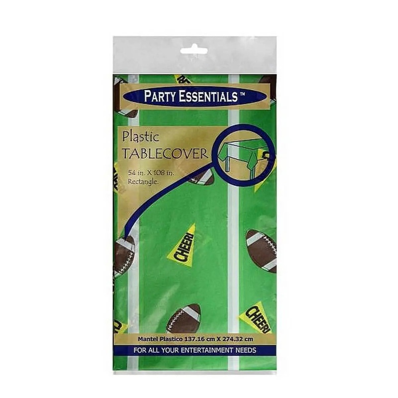 Fiesta Plastic Tablecover 54 in. x 108 in.