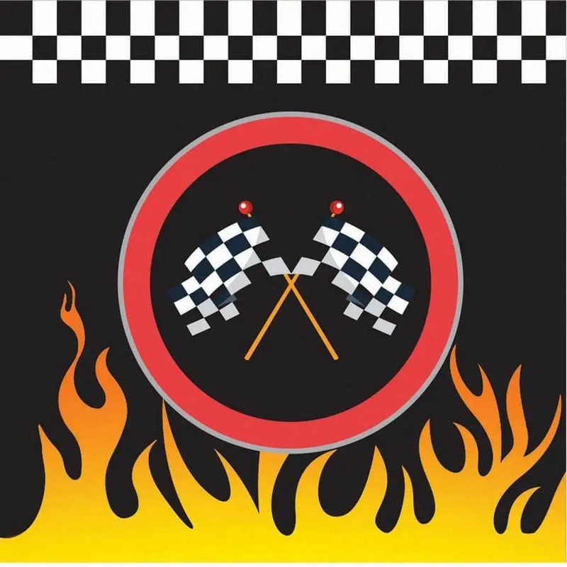 Racecar Lunch Napkins (16ct)