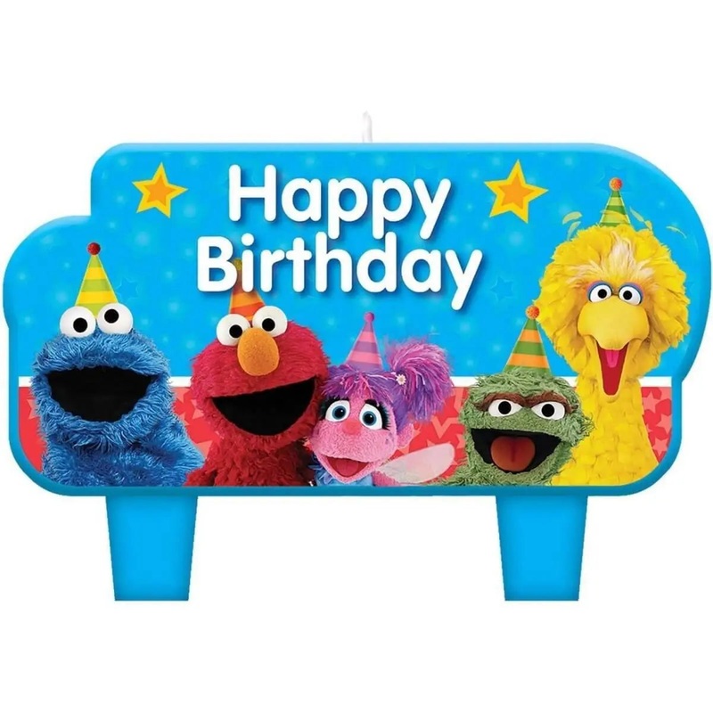 Sesame Street - Birthday Candle Set