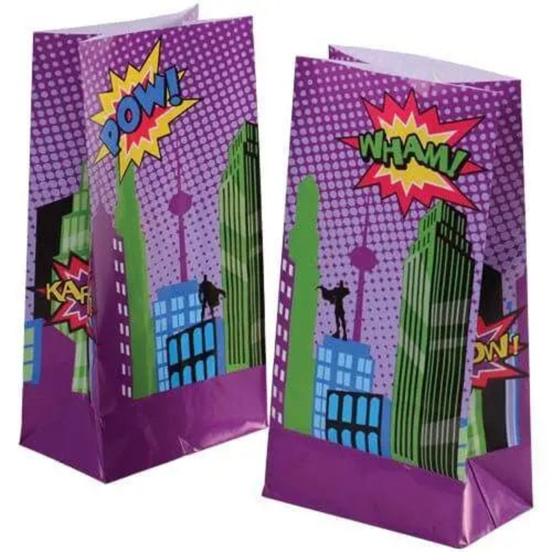 Superhero Paper Bags (1ct)